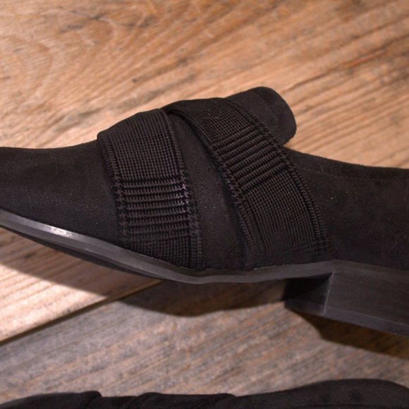 Bella Vita Billie II Twist Front Loafers, Black/Plaid Twist Women Size 7 M - Picture 7 of 11